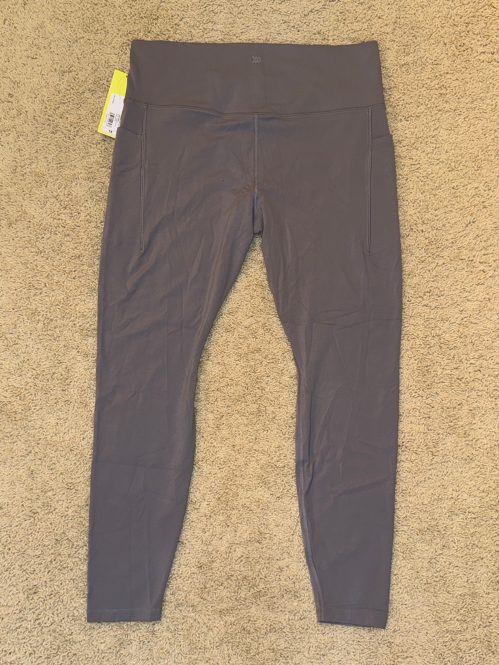 all in motion Gray High-Waist Leggings with Side Pockets - Picture 10 of 12